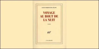 Comment se prénomme le personnage principal de "Voyage au bout de la nuit" de Louis-Ferdinand Céline ?