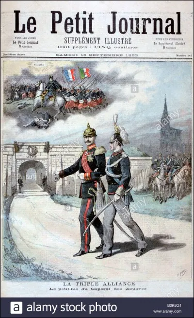 Quels sont les pays qui composent la Triple Alliance ?