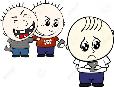 À la récréation, tu fais tomber un petit. Que fais-tu ?