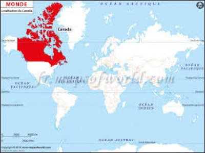 Quelle est la superficie du Canada ?
