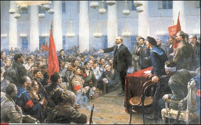 En quelle année le parti bolchévik (communiste) prend-il le pouvoir par un coup d'état en Russie ?