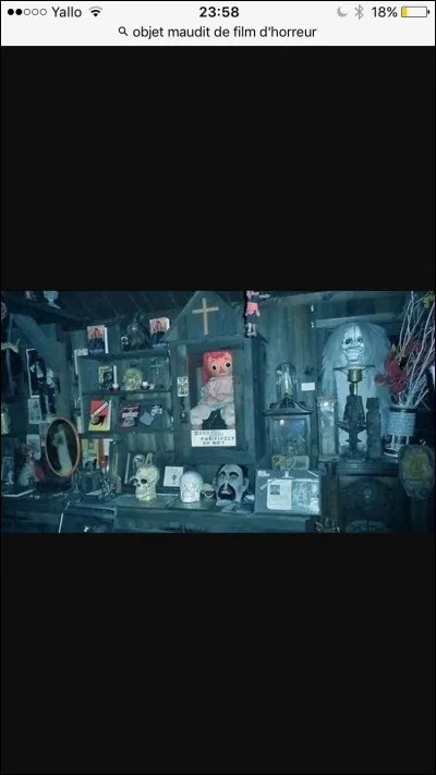 Quel objet n'est pas vraiment maudit ?