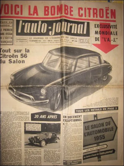 Quelle automobile est traitée de "boîte à sardines", de "chameau" ou encore de "balançoire à roulettes" par la presse à sa présentation?