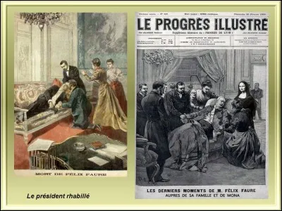Qui a prononcé, au sujet de la mort scandaleuse de Félix Faure, "Il voulut être César, il ne fut que Pompée" ?