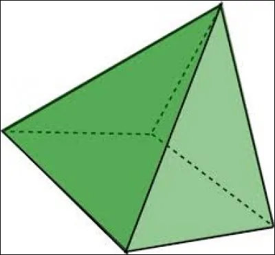 En géométrie, de combien de faces est composée une pyramide ?