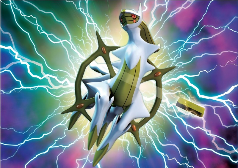 Arceus est le dieu des Pokémon, mais quel a été le premier Pokémon créé par Arceus ?