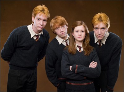 Combien d'enfants ont Mr et Mme Weasley ?
