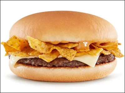 Et pour terminer, un burger à base de tortilla.