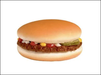 Sûrement le hamburger avec le nom le plus banal du restaurant.