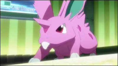 Nidoran mâle apparaît la première fois dans l'épisode 28 où il est relooké par :