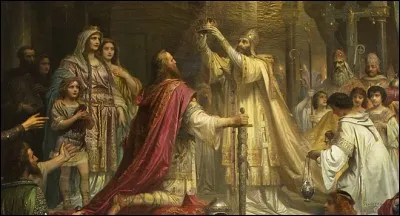 Quand et par qui a été couronné Charlemagne ?