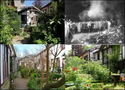 Allons « boulevard Arago », dans la « Cité Fleurie » !
Cette « cité fleurie » a servi de logements, elle a accueilli des artistes comme Modigliani, Gauguin. Elle a accueilli une bibliothèque d'un type particulier. Elle est liée à des destructions dans un pays étranger.
Quelle est la nationalité des uvres que cette bibliothèque protégea ?