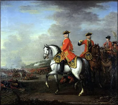 La bataille de Dettingen en 1743 fut remportée par les :