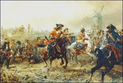 La bataille de Ramillies en 1706 fut remportée par les :