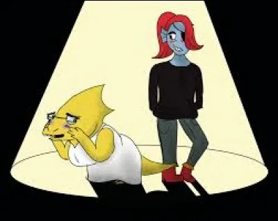 Undyne est-elle sortie avec Alphys avant d'avoir rencontré Frisk ?