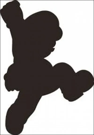 Derrière cette silhouette se cache le personnage le plus prolifique de l'Histoire du jeu vidéo. Il détient le record avec une apparition dans plus de 200 jeux vidéo ! Quel est son nom ?