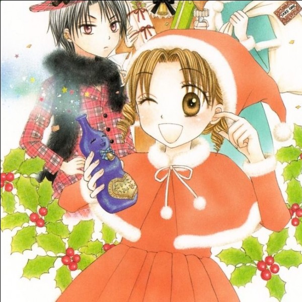 Qui embrasse Mikan pendant la fête de Noël ?