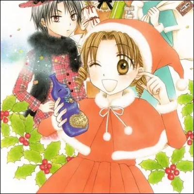 Qui embrasse Mikan pendant la fête de Noël ?