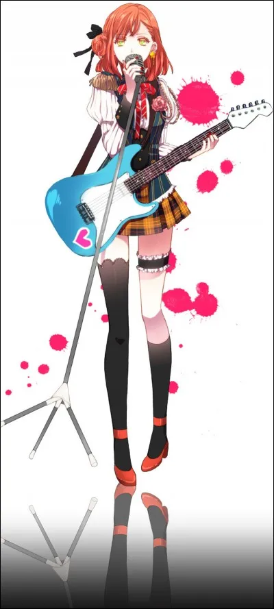 De quel instrument Haruka joue-t-elle ?