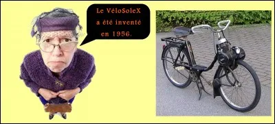 Le "Solex" a été inventé dans quelle décennie ?