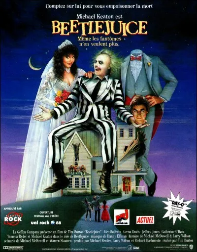 Le titre légendaire de "Beetlejuice" a failli être remplacé par un autre titre. Lequel ?