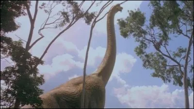 Les bruits émis par les brachiosaures dans "Jurassic Park" ont été créés en mélangeant deux cris d'animaux. Lesquels ?