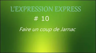 Vous connaissez sans doute cette expression "faire un coup de Jarnac". Mais savez-vous comment est né ce fameux coup de Jarnac ?