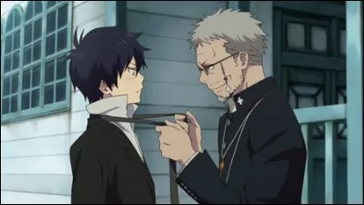 Dans « Ao no Exorcist », le (faux) père de Rin Okumura est :