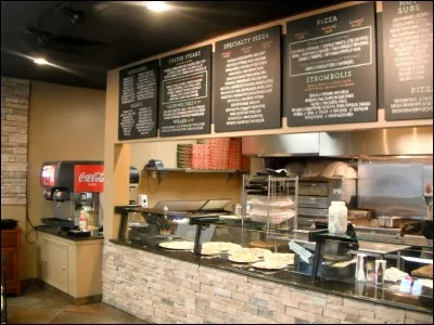 En quelle année le mot "pizzeria" a-t-il été inventé pour désigner un restaurant spécialisé dans la vente de pizzas ?