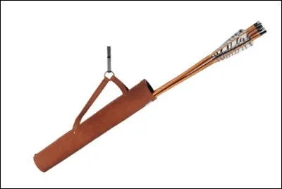 Comment s'appelle l'objet permettant aux archers de mettre leurs flèches ?