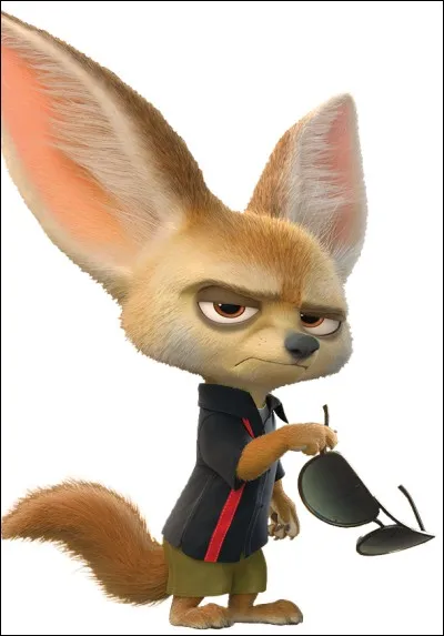 Qui est ce fennec, voyou du film "Zootopie" ?