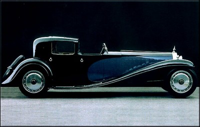 Quel est le type de cette Bugatti Royale 8 cylindres ?