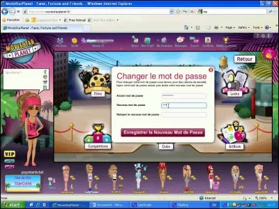 Pouvons-nous changer de mot de passe ?