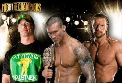 Qui a gagn le match Randy Orton vs John Cena vs Triple H  la nuit des champions ?