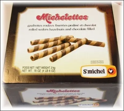 De quel endroit nous vient la michelette, ce biscuit en forme de cigarette, croustillant et fourré au chocolat et à la noisette ?