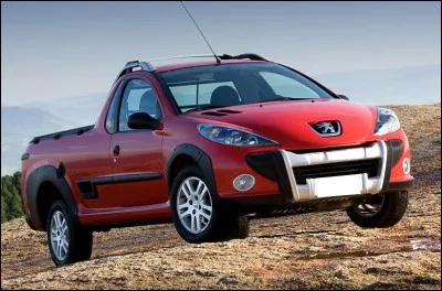 Quel est le nom de ce pick-up Peugeot ?