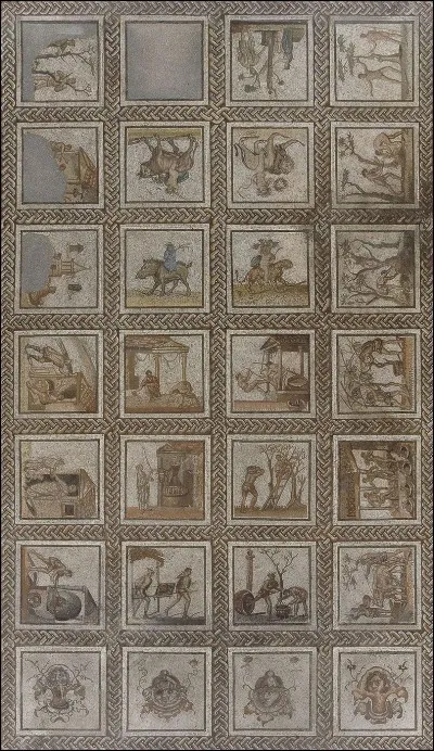 Dans le calendrier romain, quelle place occupe le mois de mai parmi les mois de l'ann&eacute;e ?