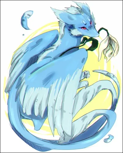 Comment est appelé l'esprit familier de Silica à l'apparence d'un petit dragon ?