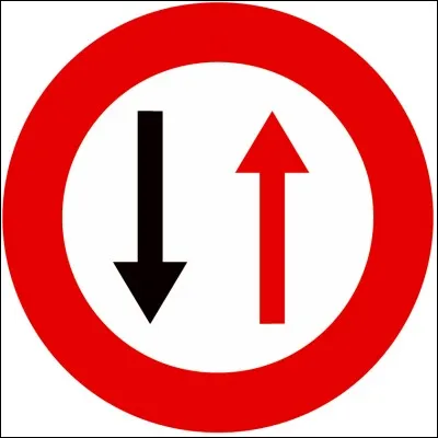 Que signifie ce panneau ?