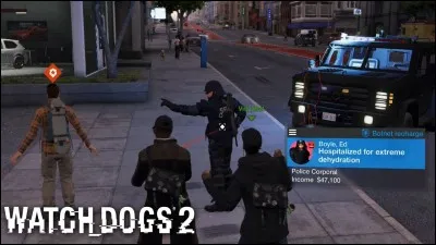 Est-ce que tu es prévenu quand la police arrive ?