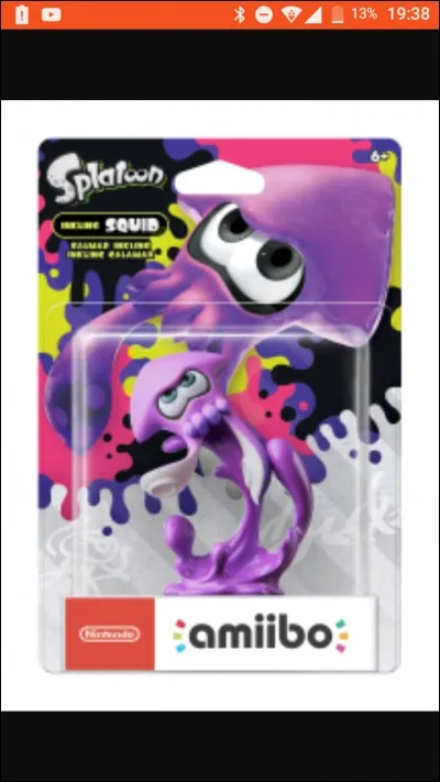 Quelle tenue fait gagner "l'Amiibo inkling Squid" ?