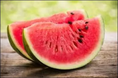 Quel pourcentage d'eau constitue une pastèque ?