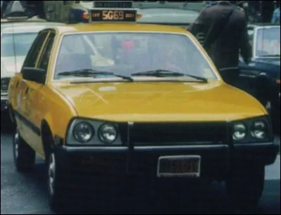 Peugeot a réalisé cette 505 Taxi pour quelle ville ?