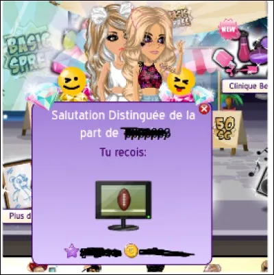 Que reçoit-on dans une salute ?