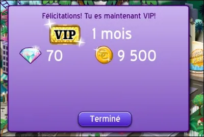 On peut être vip gratuitement