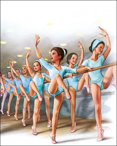 Un jeune danseur à l'Opéra de Paris est un petit 