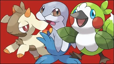De quel jeu "Pokémon" sont ces starters ?