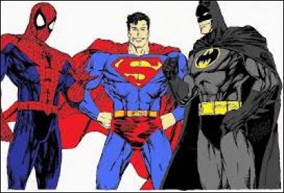 Parmi ces trois célèbres super-héros, indiquer celui qui fut créé le plus récemment :