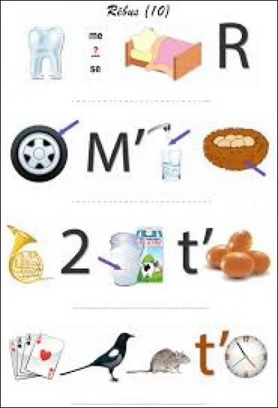 Sur cette image, ce sont des ré :