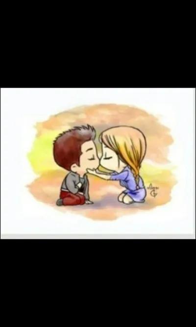 Où se sont-ils embrassés pour la première fois ?